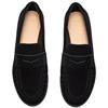 CLARKS WOMENS ALIXEA WALK SLIP ON LOAFER - BLACK